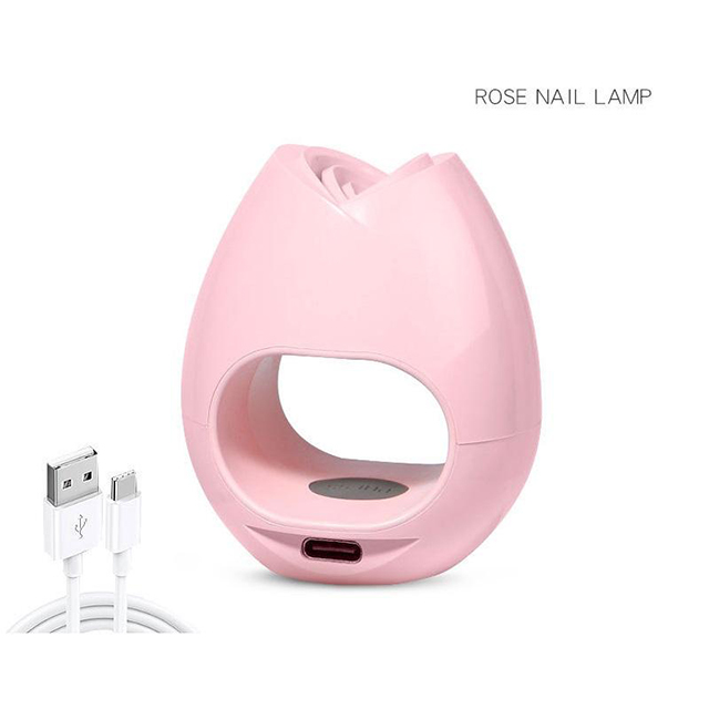 Taa ya Kikausha Kucha ya Gel UV 16w Rose USB Kwa Kidole Kimoja