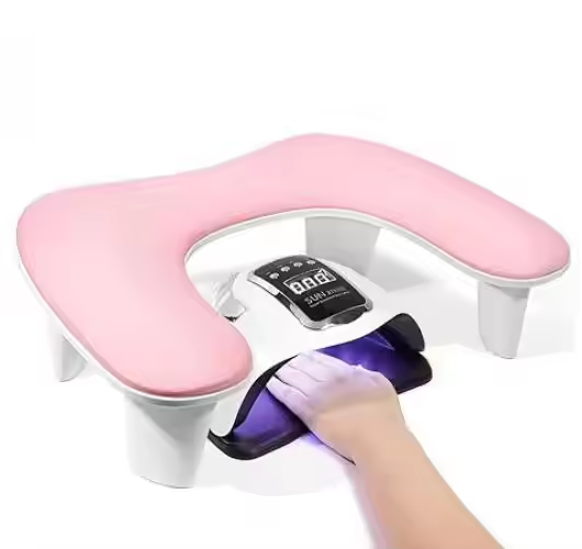 U-umbo la kitaalam la manicure armrest mto