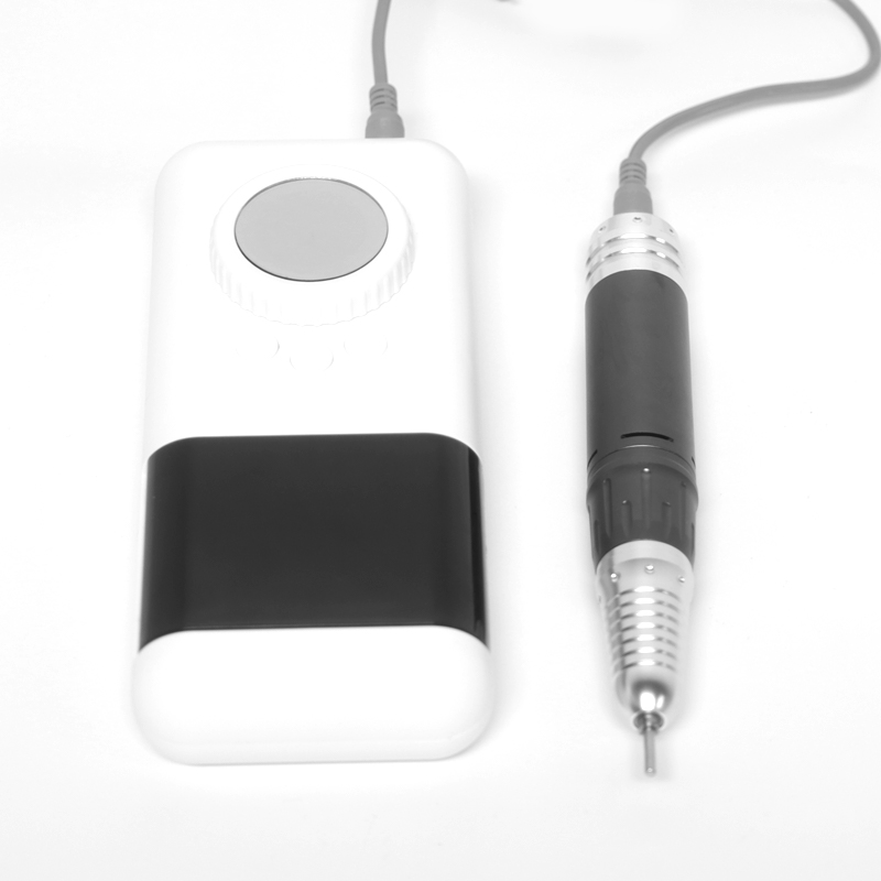 White portable umeme msumari kuchimba